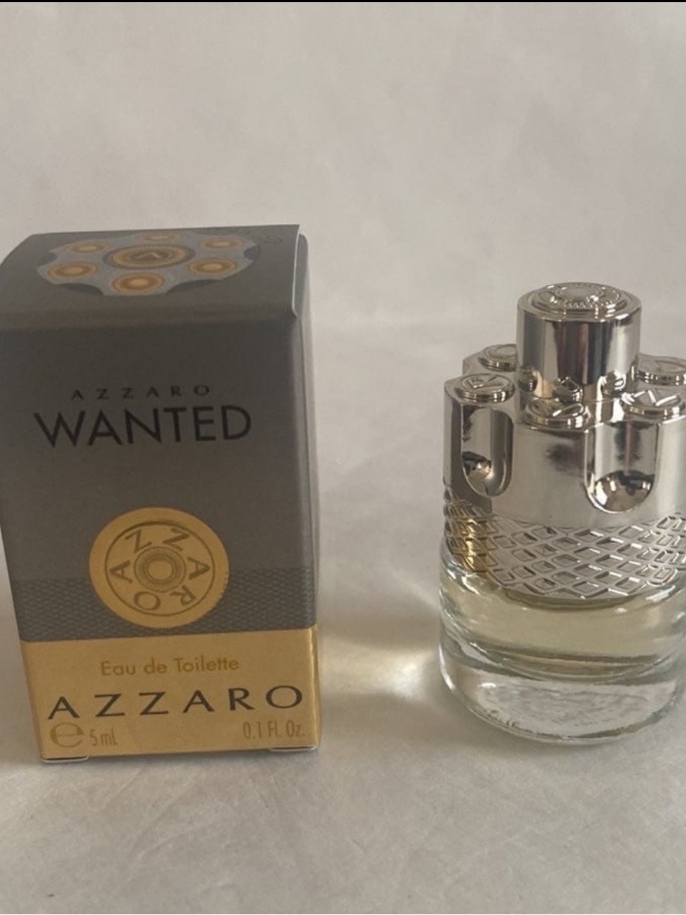 AZZARO Wanted Mini Purse Size 0.1oz NIB